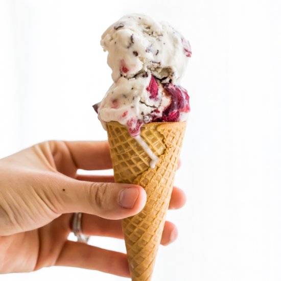 Cherry Chocolate Chip Ice Cream