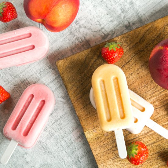 Fruit Smoothie Popsicles