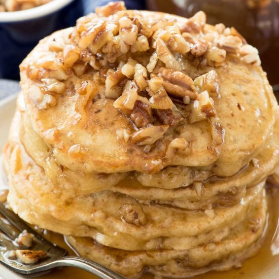 Butter Pecan Pancakes