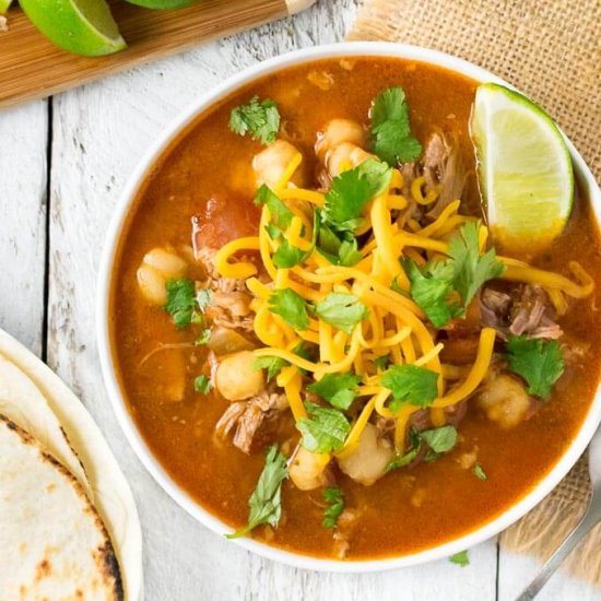 Slow Cooker Posole – Mexican Soup