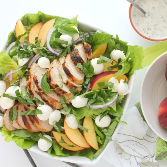 Grilled Chicken and Nectarine Salad