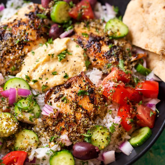 20 Minute Greek Chicken Bowl