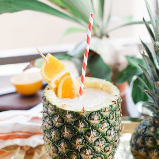 Coconut Pineapple Cups