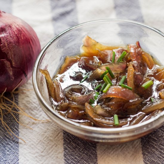 Black Beer Caramelized Onions