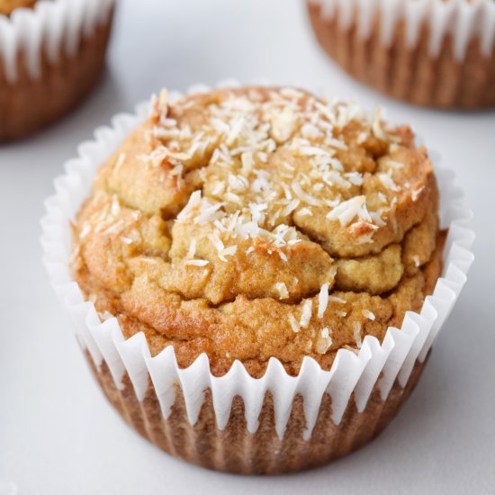 Dairy Free Banana Bread Muffins