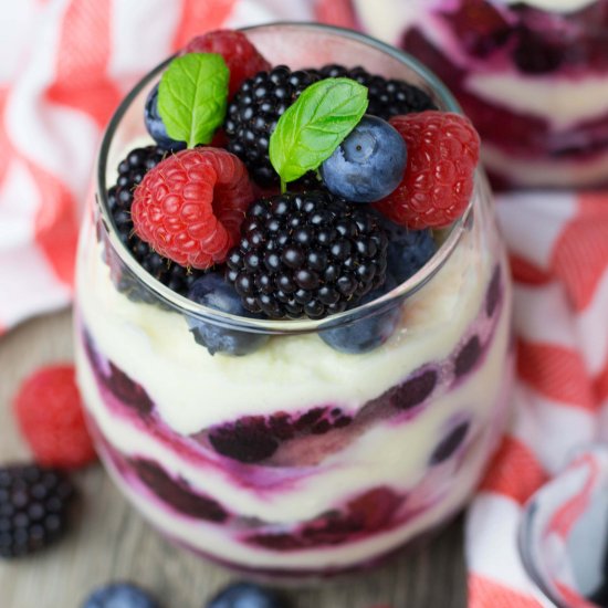 Very Berry Tiramisu Trifle