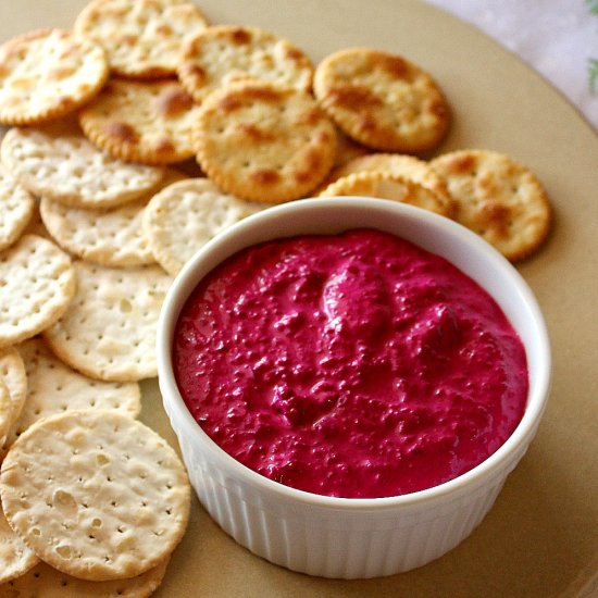 Roasted Beetroot and Garlic Dip