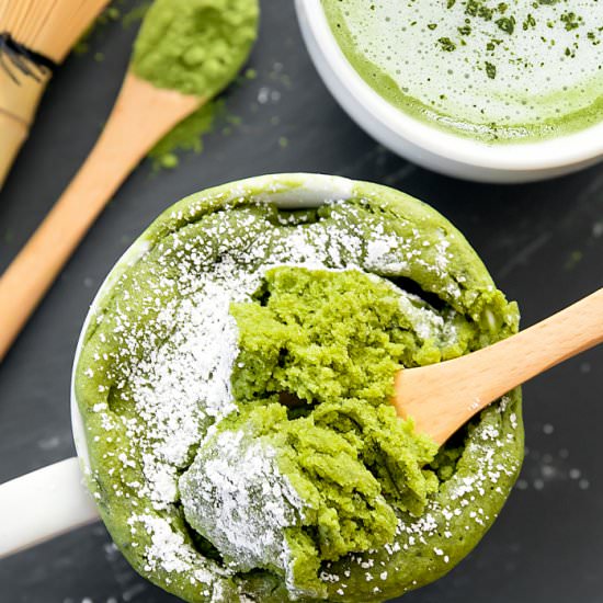 Matcha Latte Mug Cake