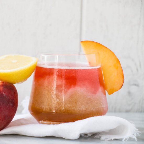 Spiked Peach Iced Tea