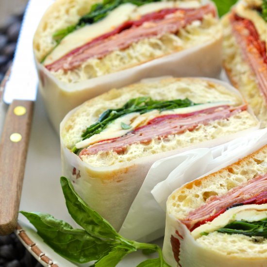 Italian-Style Layered Sandwiches