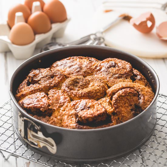 Spelt Cinnamon Bun Cake