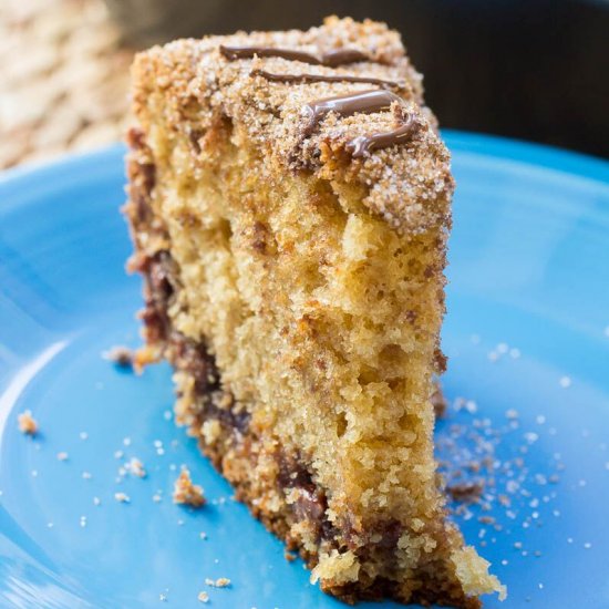 Chocolate Sour Cream Coffee Cake