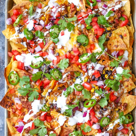 Sheet Pan Nachos