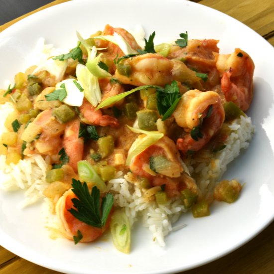 Quick and Easy Shrimp Étouffée