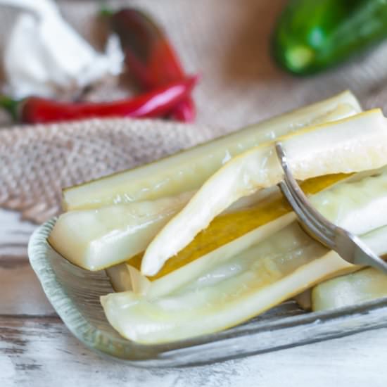 Pickled Cucumber Sticks