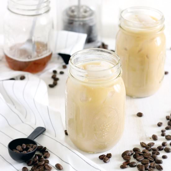 Iced Honey Vanilla Latte