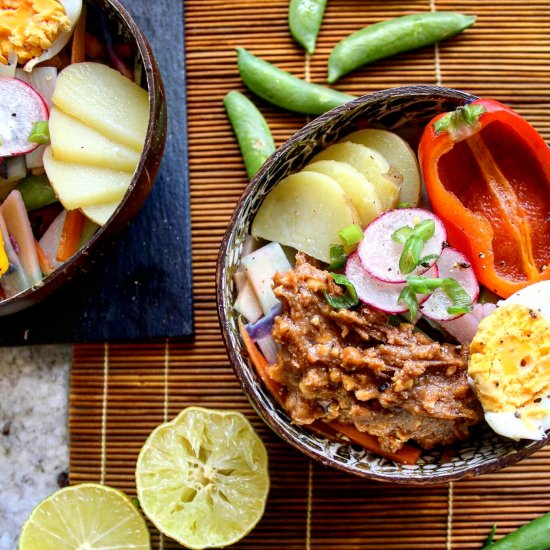 Veggie Gado Gado (Indonesian Salad)