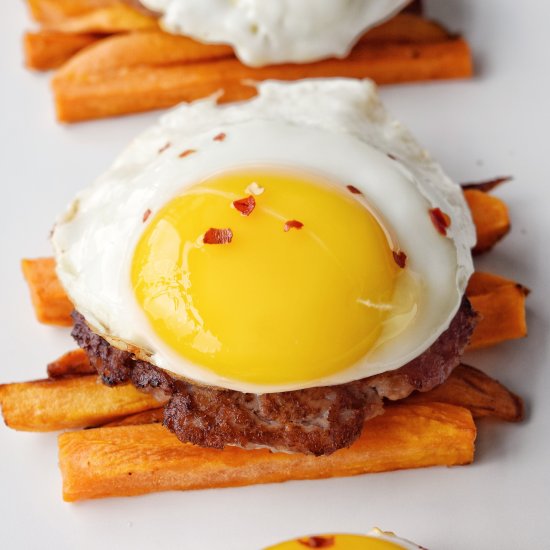 Sweet Potato Breakfast Stacks