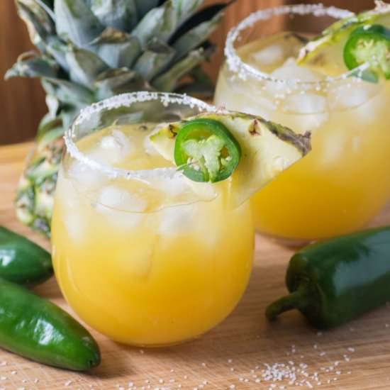 Pineapple Jalapeno Margarita