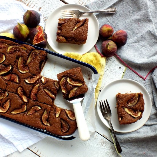 Tamarind Fig Cake Bars