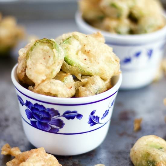 Tempura Brussels Sprouts