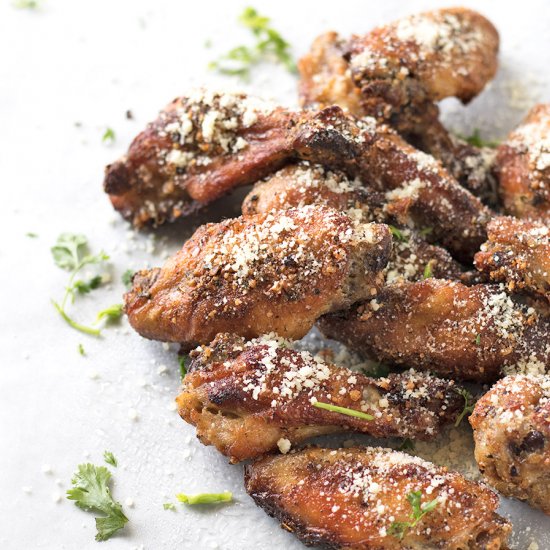 Garlic Parmesan Chicken Wings