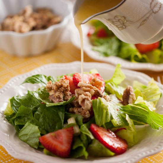 Strawberry Romaine Salad