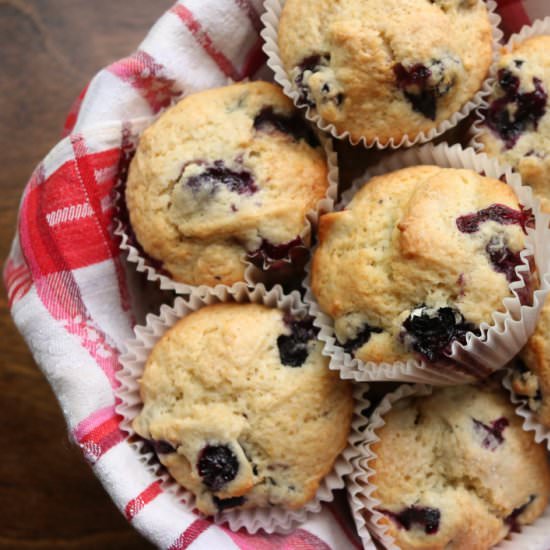 Blueberry Lemon Muffins