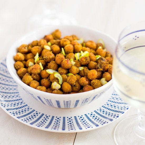 Grilled Chickpeas with Spices