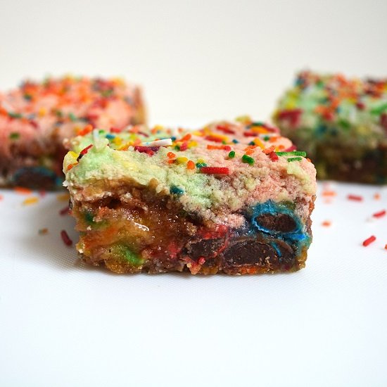 Unicorn Cookie Bars