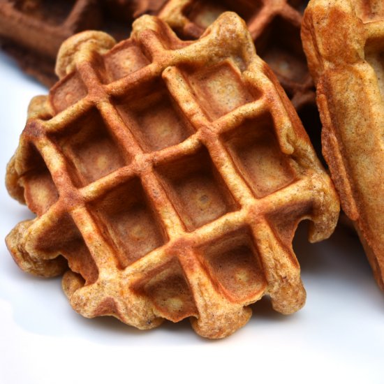 Sweet and Savory Sweet Potato Waffles