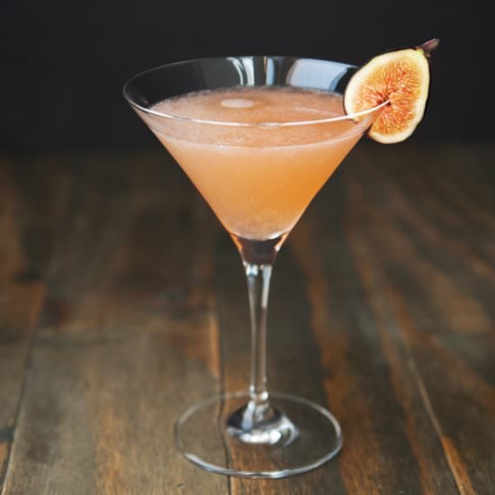 Fig Vodka and Fig Blossom Cocktail