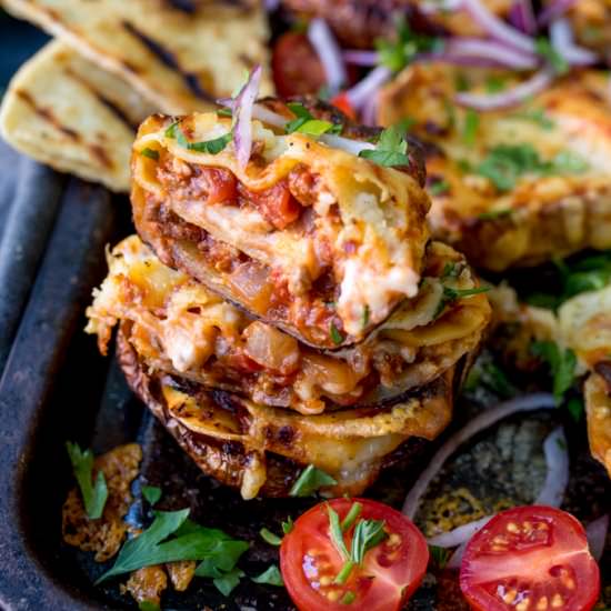 Lasagne Potato Skins