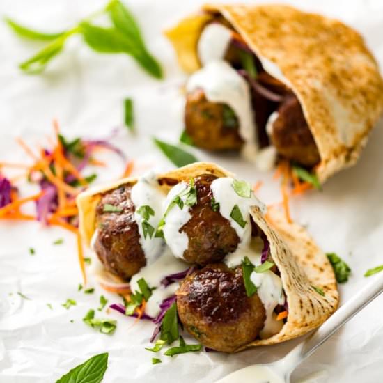 Moroccan Lamb Meatballs