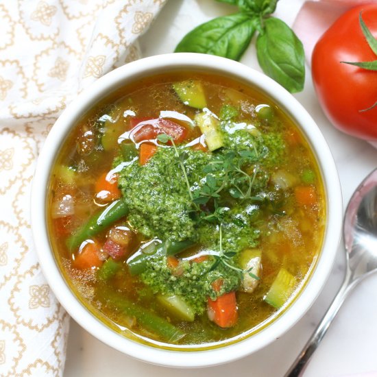 Vegetable Pistou Soup