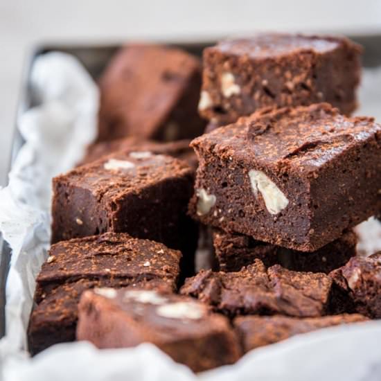 Sweet Potato Chocolate Fudge Cake