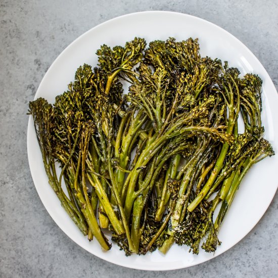 Balsamic Parmesan Broccolini