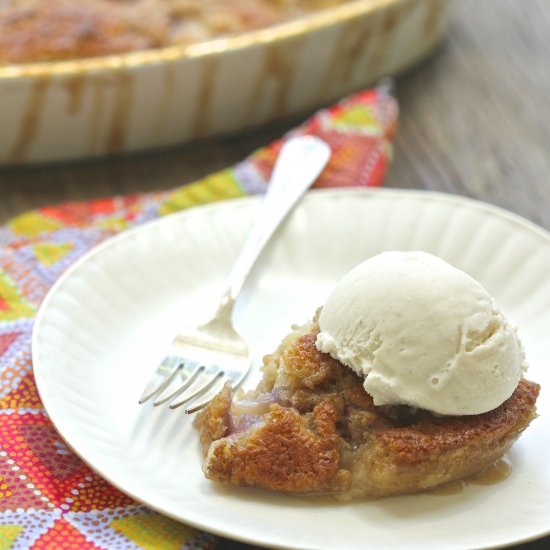 Old-Fashioned Peach Pudding