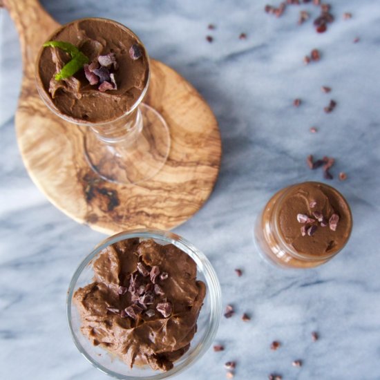 Decadent Vegan Chocolate Mousse