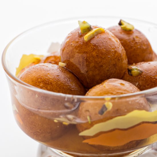 Gulab Jamuns with Milk Powder