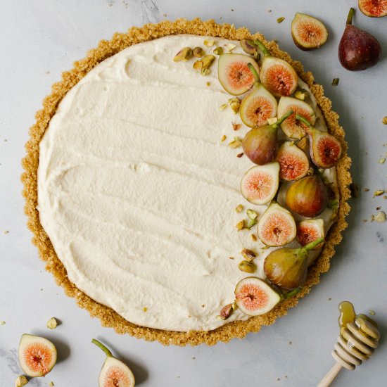 Honey Mascarpone Tart with Figs