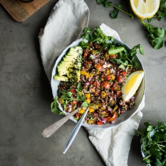 Mediterranean Quinoa Salad