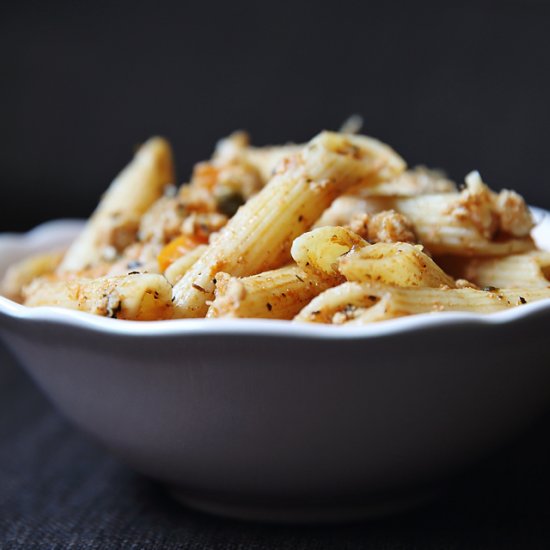 One Pot Chicken Penne Pasta