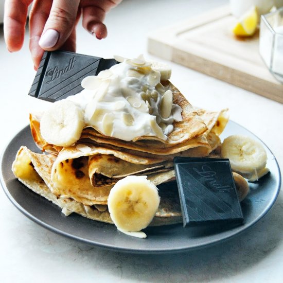 Crepes with Nutella & Bananas