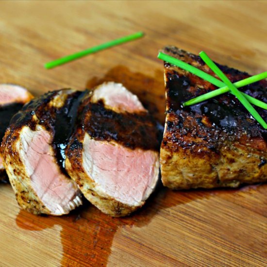 Coffee Rubbed Pork Tenderloin