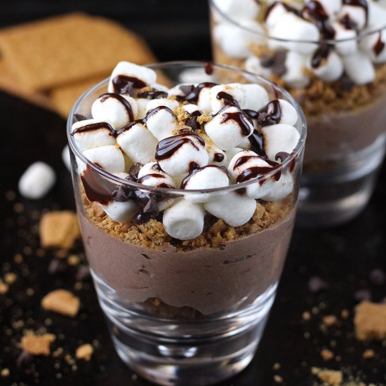 Healthy S’mores Parfait [GF]