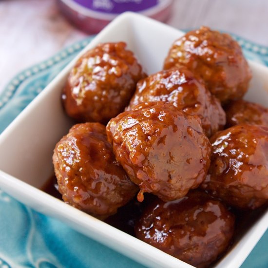 Easy Crockpot Meatballs