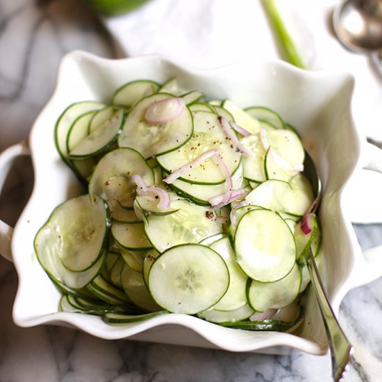 Fresh Cucumber Salad