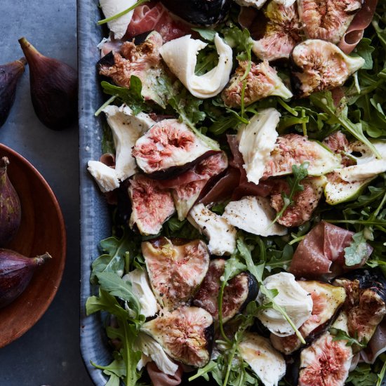 Fig Salad with Fresh Mozzarella