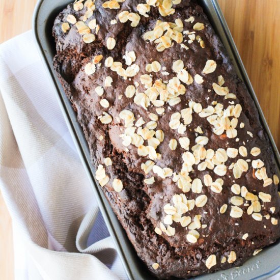 Chocolate & Oat Banana Bread